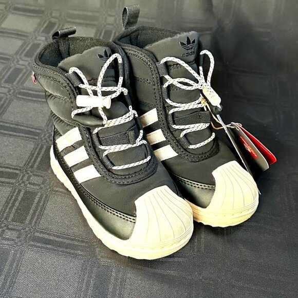 Addidas Superstar 360 Boots Originals Toddler Shoe Size 6K - New with Tags - Picture 2 of 13